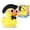 Billy, variant on Maxi Kwaaks Clint Duck Plush – 6" (15cm) Printed Soft Toy with Stitched Eyes, Fluffy Touch & 3 Matching Accessories – Includes Adoption Card & Hanging Loop – Mix & Match Cute Plushie