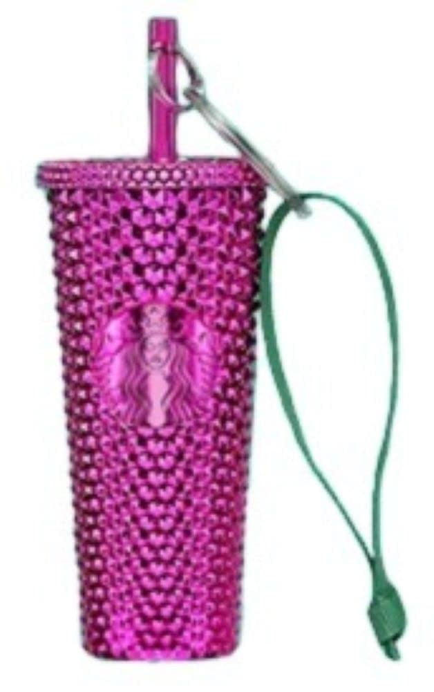 2024 STARBUCKS JEWEL MAGENTA COLD CUP KEYCHAIN - Walmart.com