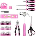 thumbnail image 6 of DEKOPRO Tool Set for Women: Pink Tool Set for Home Repair, Womens Tool Kit for All Purpose 42 Piece, 6 of 7