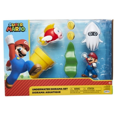 Nintendo Underwater Diorama Action Figure Set (2.5")
