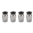 thumbnail image 2 of 2 tubos de teflón de PTFE (1 metro) + 4 conectores rápidos pc4 - M6 + 4 conectores neumáticos rectos pc4 - M10 impulsados para la conexión de filamento de 1,75 mm para impresoras 3D, 2 of 5