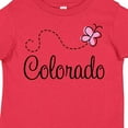 thumbnail image 4 of Inktastic Butterfly Colorado Girls Toddler T-Shirt, 4 of 5