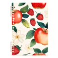 thumbnail image 7 of FORMRS 1-Subject Spiral Notebook 8" x 5" College Ruled 60 Refillable Sheet A5 Hard Cover, 2 Pack, Strawberry Pattern, 7 of 7