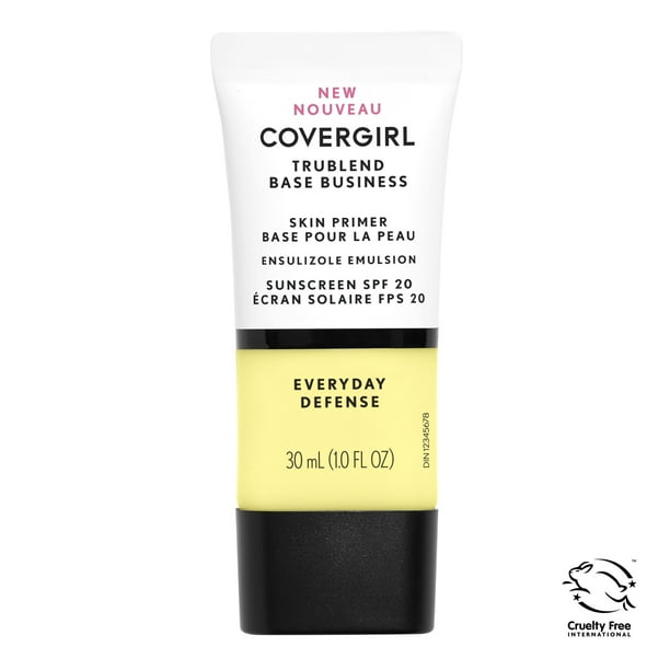 COVERGIRL Trublend Base Business Everyday Defense Primer, SPF 20, 1