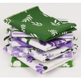 thumbnail image 3 of Soimoi 8 Pc Fat Quarter Bundle,FloralPrint 18"x 22"DIY Patchwork-100% CottonPre-Cut Quilting Fabric Green, White, Purple, 3 of 7