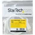 thumbnail image 4 of StarTech.com 1m (3 ft) White Mini DisplayPort to DisplayPort 1.2 Adapter Cable M/M - DisplayPort 4k, 4 of 4