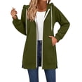 thumbnail image 6 of jjayotai Women's Zip up Hoodies Long Tunic Sweatshirts Oversized Fleece Casual Long Sleeve 2026 Fall Hoodie Jacket Coat, 6 of 6