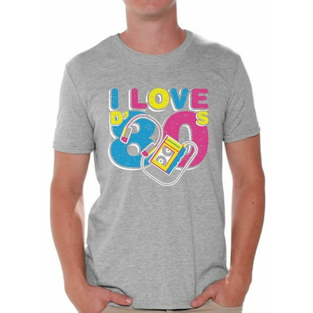 Awkward Styles I Love D' 80s Shirt 80s Costume 80s Clothes for Men I Love the 80s Shirt Mens 80s Accessories 80s Rock T Shirt 80s T Shirt Retro Vintage Neon Shirt
