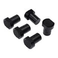 thumbnail image 3 of Accesorios para carpintería, Clip corto para perros, perro de banco de trabajo negro antideslizante Premium de aleación de aluminio, perro de banco, S: 19MM shamjiam Tapones para clavijas de banco de trabajo, 3 of 8