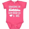 thumbnail image 3 of Inktastic San Diego Someone Loves Me Skyline Boys or Girls Baby Bodysuit, 3 of 5