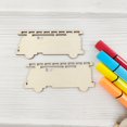thumbnail image 4 of 30 Pack 4 Inch Wood Fire Truck Cutouts Unfinished Wooden Firefighter Fire Truck Hanging Ornaments DIY Fire Truck Craft Gift Tags for Home Party Decoration Craft Project, 4 of 5