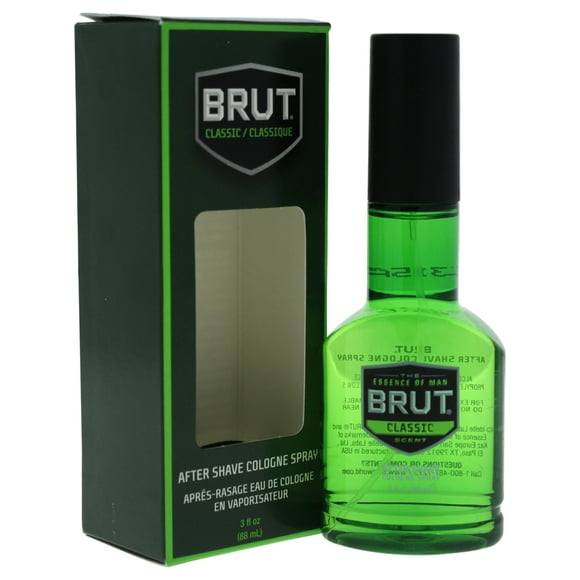 Brut Classic After Shave Cologne Spray by Faberge Co. for Men - 3 oz After Shave
