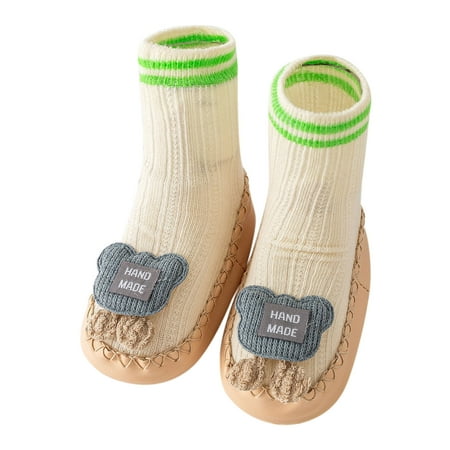 

Boy s Dress Shoes Size 5 Spring Children Baby Toddler Shoes Boys And Girls Floor Socks Non Slip Comfortable Cute Cartoon Bow Toddler Girl Running Shoes