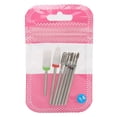 thumbnail image 2 of Brocas de manicura ásperas profesionales ANGGREK 7 piezas de Acero de tungsteno, 2 of 8
