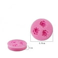 thumbnail image 4 of Huayishang Silicone Molds Sugar Baking Silicone Decorating Craft Cake Chocolate 3D Fondant Mould Cake Mould, Kitchen Essentials Clearance Sale Pink, 4 of 5