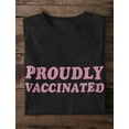 thumbnail image 5 of Tstars Pro Vaccination Proudly Vaccinated Shirt Pro Immunization Women T Shirt, 5 of 6