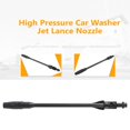 thumbnail image 3 of High Pressure Wand Power Water Hose Nozzle Hydro Jet Glass Cleaner Cleaning Garden Sprayer Car Window Washing, 3 of 11