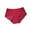 Red A, variant on WRKEKC Thongs for Women Plus Size High Waist Breathable Thin Lace Seamless Bikini Underwear Comfort Daily Soft