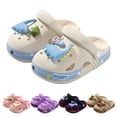 thumbnail image 3 of Gubotare Toddler Girl Clogs Toddler Kids Garden Clog Slip On Slide Sandals Beach Water Shoes Size 13 (Dark Blue,13 Little Kids), 3 of 3