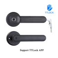 thumbnail image 2 of TTLock APP Smart Finrprint Lock Electric Biometrics Door Lock 20 Users With Key For Indoor Home Used ,More Secure, 2 of 8