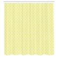 thumbnail image 3 of Ambesonne Geometric Shower Curtain, Yellow Squares and Motifs, 69"Wx75"L, Yellow and White, 3 of 5