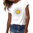 thumbnail image 5 of Pntutb Womens Summer Short Sleevesｖ-Neck Zipper Leopard Hollow Out T-Shirt Blouse Tops, 5 of 6