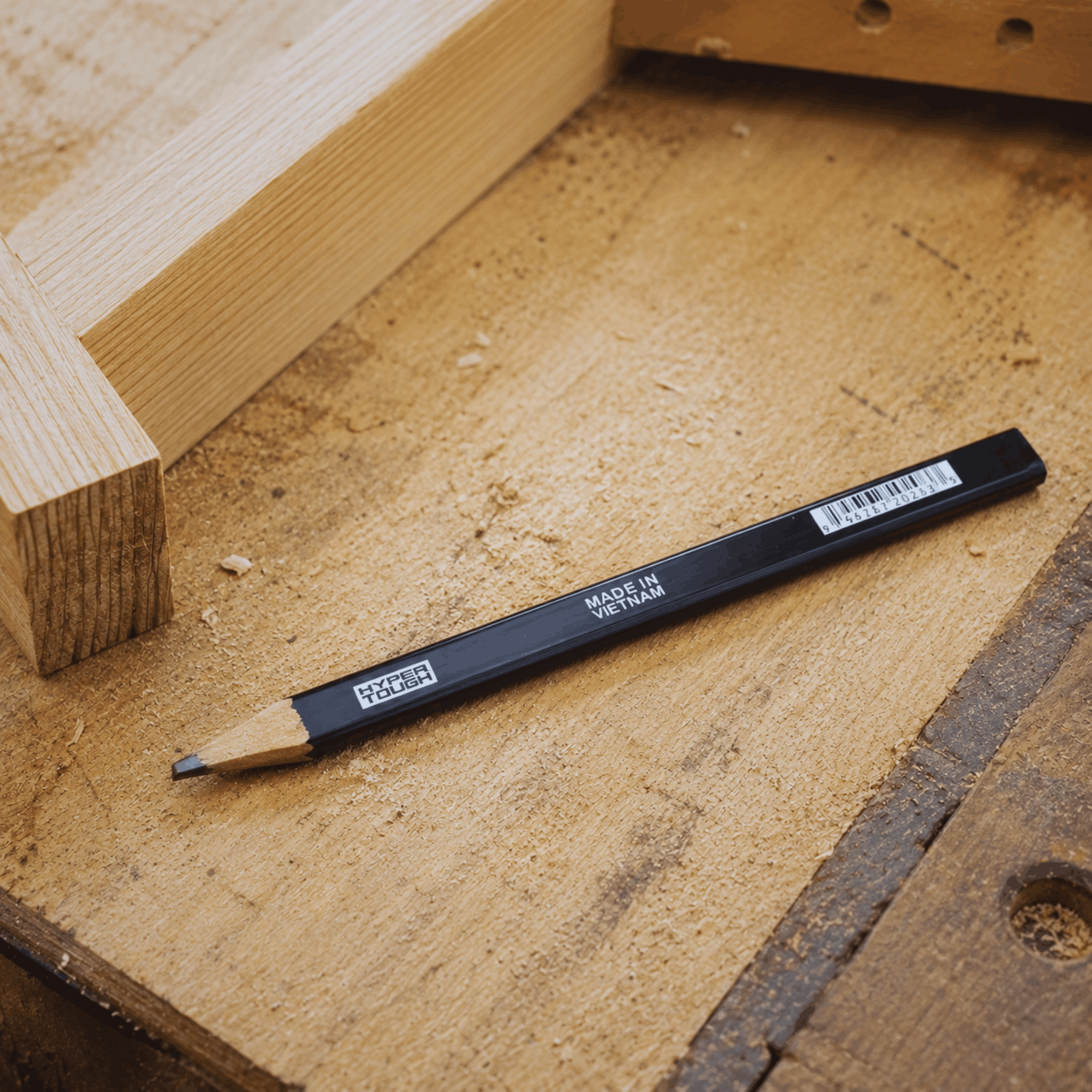 Hyper Tough Single Wooden Graphite Carpenter Pencil