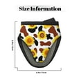 thumbnail image 4 of Sunflower Cow Oven Mitts Heat Resistant - Soft Lining Silicone Mini Oven Mitts with HangingLoop, Kitchen Oven Gloves Heat Resistant 500℉ for Cooking Baking Microwave, 4 of 7