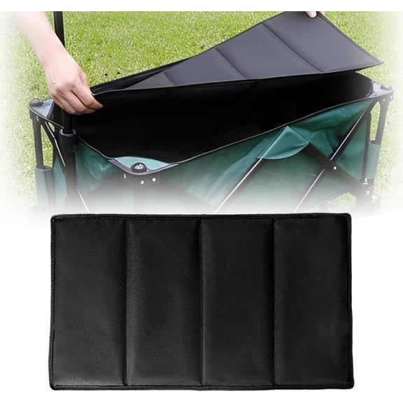 Camping Cart Lining Pad Portable Foldable Wagon Pad Replacement - Trolley Cart Accessory for Outdoor Hiking, Beach & Garden