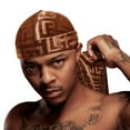 thumbnail image 2 of Red by Kiss Bow Wow X Power Wave Premium Pattern Velvet Durag, Soft & Stretchy, Ultimate Compression, Secure Fit & Breathable (Wave Blue), 2 of 11