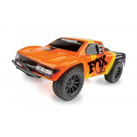 Team Associated 1/28 SC28 2WD SCT Brushed RTR, Fox Edition: Orange, (Best 2wd Sct For Racing)