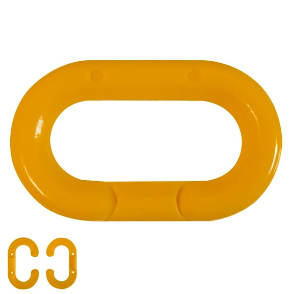 2 Inch Safety Orange Heavy Duty Master Links (10 Pk)