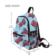 thumbnail image 3 of ALAZA Cartoon Fire Trucks School Backpack Small Bookbag Mini Bags, 3 of 6
