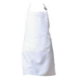 thumbnail image 1 of Delantal infantil de chef con bolsillo, unisex, para cocina, jardín, pintura, cocina, repostería, talla L, color blanco, 1 of 8