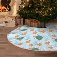 thumbnail image 5 of Bingfone Christmas Tree Skirt Mat Christmas Decoration Interior 48" -Turtles And Goldfish, 5 of 6