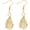 Citrine, variant on Raw Crystal Earrings for Women 14K Gold Plated Unique Handmade Crystal Drop Earrings Dangle Gemstone Earrings Natural Stone Earrings for Women[n7539]