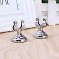 thumbnail image 6 of Raindrops Menu Holders for Tables 2Pcs Silver Stainless Steel Table Number Holder Card Holding with Sleek Design, 6 of 8