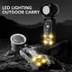 thumbnail image 4 of Icerush Turbo Handheld Fan with Ice Plate 100 Speeds LED Foldable Portable Cooling Fan for Outdoor Travel, 4 of 5