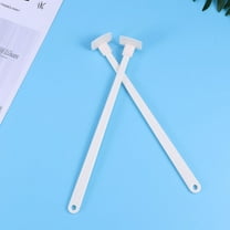 UPKOCH White Scraper for Kitchen Use Pastry Long Bottle Scraper 2Set