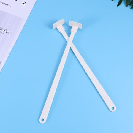 UPKOCH White Scraper for Kitchen Use Pastry Long Bottle Scraper 2Set