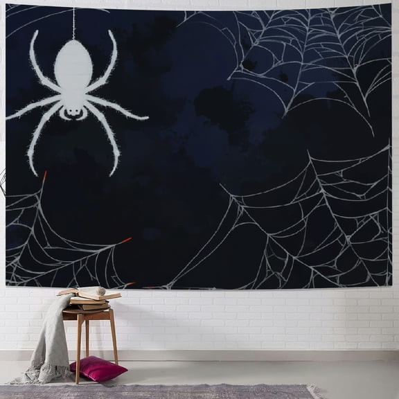 BCIIG Spider Web Tapestry Wall Hanging Unique Style Home Decor 40x30inch