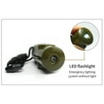 thumbnail image 3 of WQQZJJ Outdoor Lights 7 In 1 Survival Bushcraft Trekking Whistle Compass Mirror Torch Magnifier Etc Camping Essentials, 3 of 9