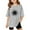 Grey, variant on Hiijoy Toddler Girls T-Shirt Sunflower Graphic Loose Short Sleeve T Shirt Soft Casual Tshirt