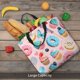 thumbnail image 5 of Balery Cupcakes and Donuts Bolsa de Mano para Mujeres con Cremallera, Bolsa de Gimnasio con Compartimentos, Bolsa para Laptop, Bolsa para Trabajo, 5 of 7