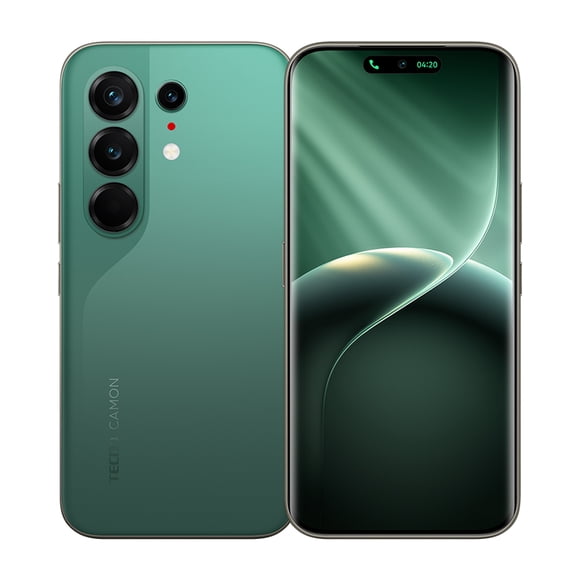 Celular Tecno Camon 50 Ultra Verde Ciprés 256GB, 8GB RAM Desbloqueado Dual SIM