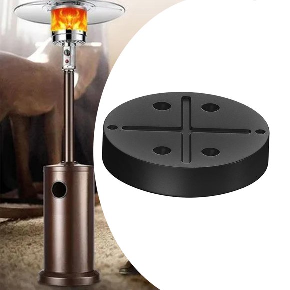 Caja de arena/ para calentador de patio, aumenta la estabilidad de los calentadores de patio, piezas de repuesto, accesorio premium para Cola Caja de arena para calentador de patio