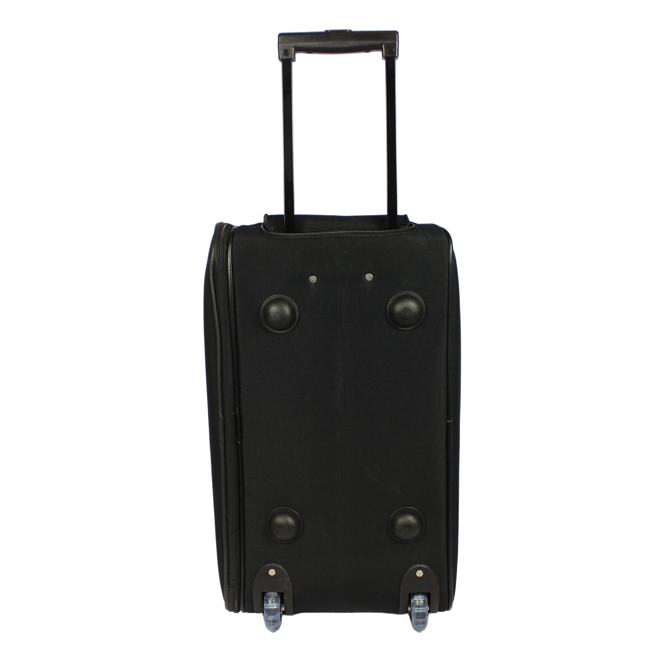 CalBags 21-inch Carry-On Rolling Duffel Bag - Black