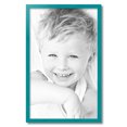 thumbnail image 2 of ArtToFrames 18" x 29" Aqua Picture Frame, 18x29 inch Green Wood Poster Frame (WOM-4428), 2 of 8