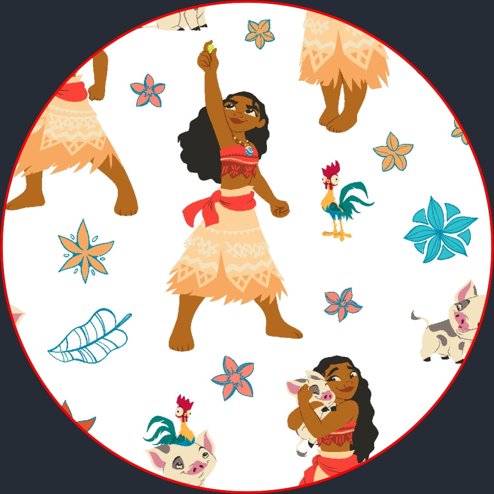 Springs Creative Moana and Friends 1 Yard Precut