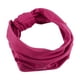 thumbnail image 1 of 1 Uds. Diademas, bandas para el sudor, diadema elástica que absorbe la humedad, para deportes de fitness, poliéster, algodón, rosa roja, 1 of 1